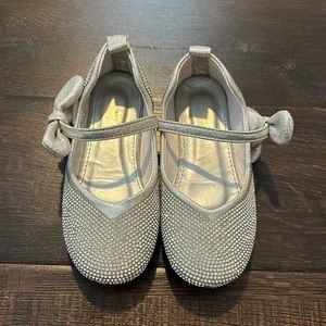 Princess Rhinestone Toddler Ballerina Flats